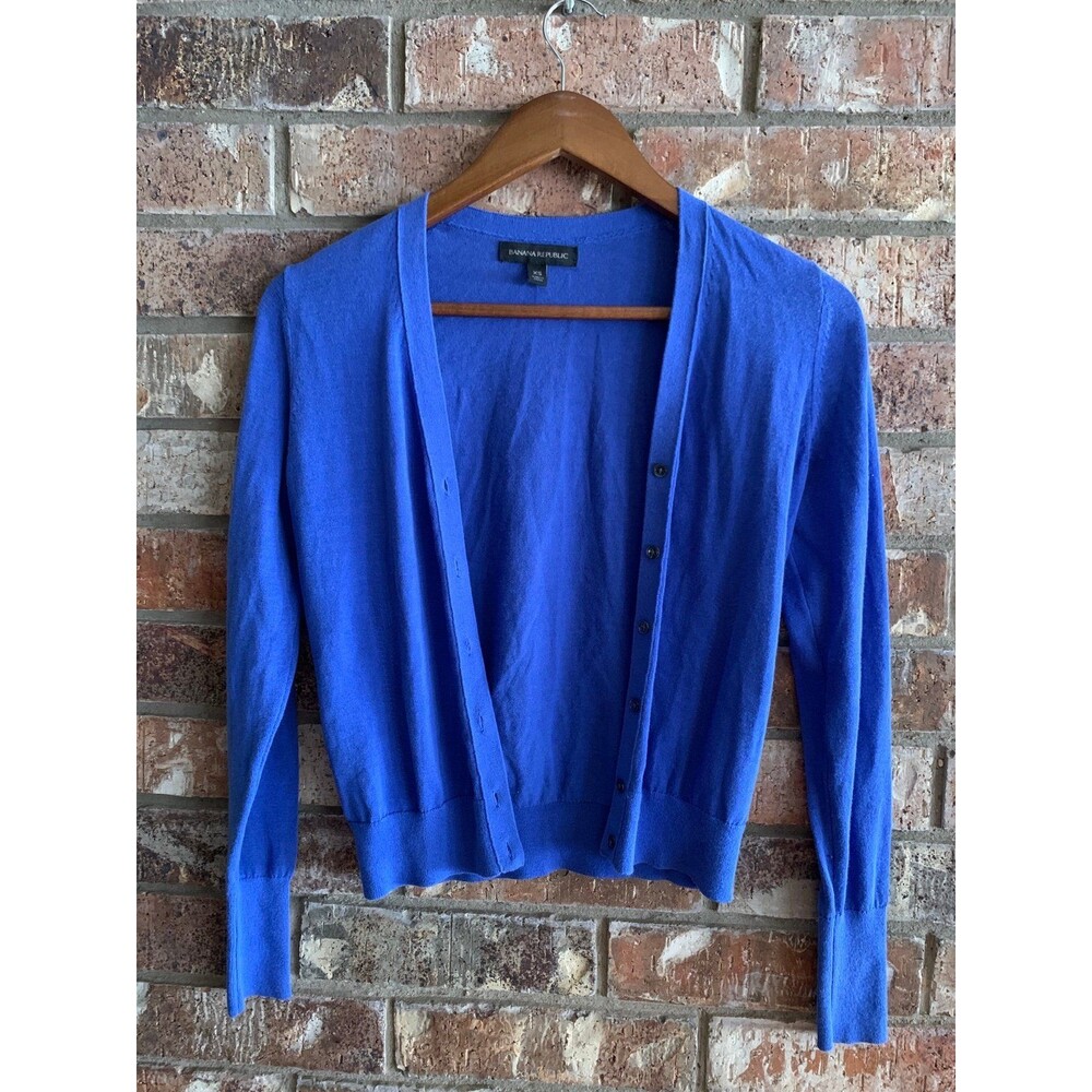 Women’s Banana Republic royal blue cardigan XS